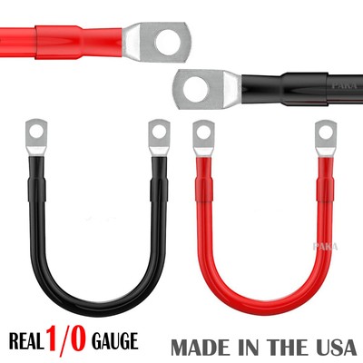 1/0 AWG Gauge Custom Battery Cable Copper Car Solar Power Wire Inverter Welding