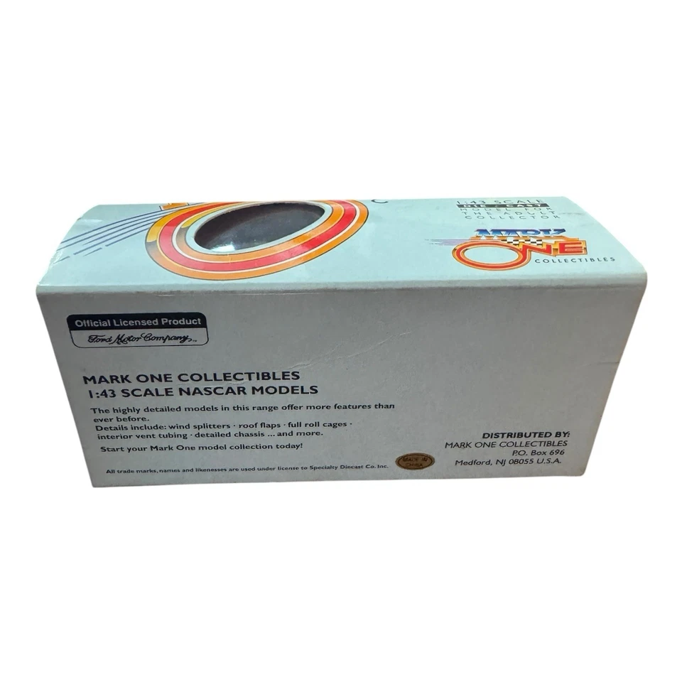 Coche diecast Jeff Burton Mark One NASCAR 1:43 Exide #99 Ford Thunderbird 1997 Foto 3 de 4