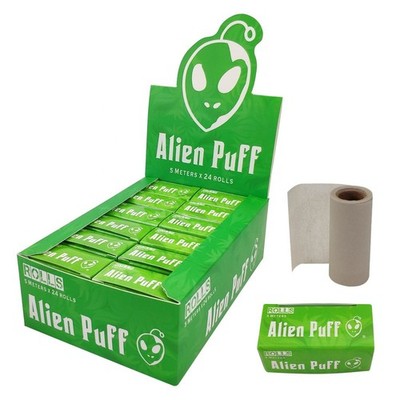 1 Box-24 Premium Longpapers 5m Rollen Zigarettenpapier natural hemp extra dünn