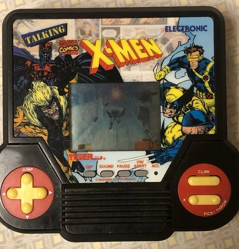 Vtg*MARVEL comics*X-Men Electronic game*talking*1994*Works!*Tiger Electronics￼