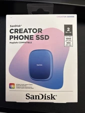 SanDisk Creator Pro Portable SSD 2TB New Original Sealed Box