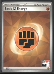 Basic Fighting Energy 014 Prize Pack Series (Play! Pokemon Stamped)