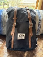 Zaino Herschel Little America nero rosso
