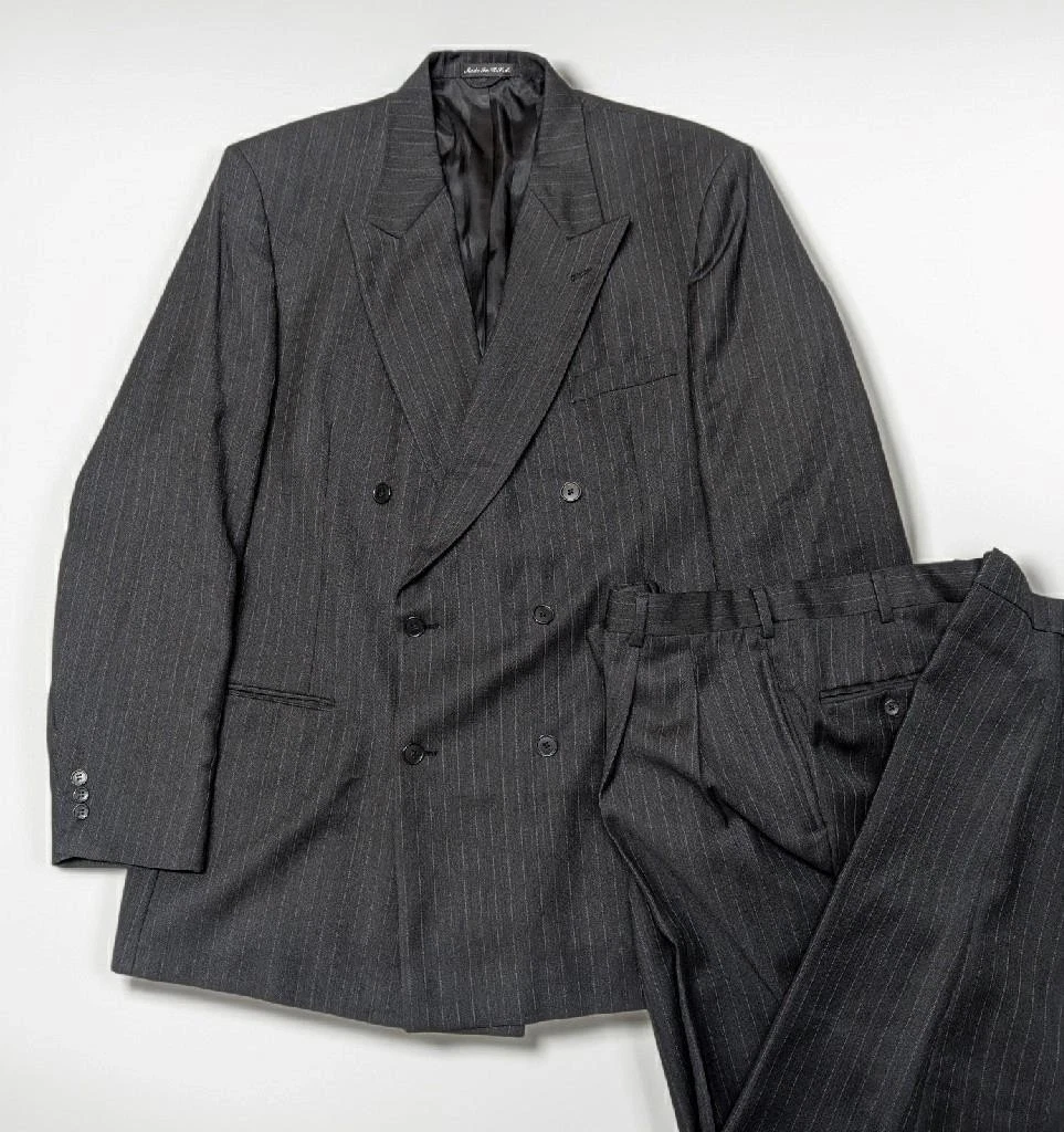 Black Classic Double-Breasted Suits & Blazers for Men for sale | eBay