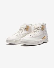 Women's Size 10 Air Jordan 12 Retro Phantom White FD9101-007 With Box