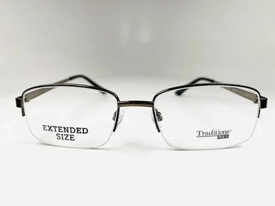 New TRADITION T-21 Col.20 Gunmetal Eyeglasses 58/19/150 Frame Only