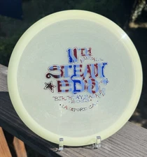 RARE GLOW Champion Roc3 Disc Golf Innova NEW 180g Steady Ed Bday 2013 Penned