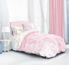 Jay Franco Hello Kitty Twin Comforter Set - 7 Piece Twin, Pink