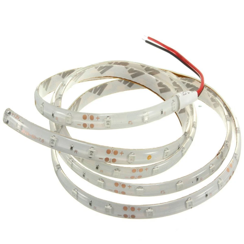 2pcs 1M 60-3528 SMD  LED Light Strip DC12V - Red &  W6P67942 - Image 4 of 4