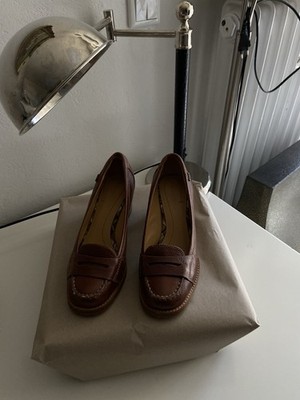 Marco Polo Damen Mokassins   Echtleder Braun, bequem,   Gr.38   Top!