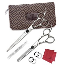 Olivia Garden SilkCut XL 7" Shear  6" Thinner Set SK-C02XL