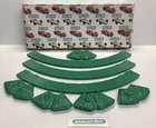 Scalextric Minimodels 1970's T50 & T49 GREEN DOUBLE INNER CURVE BORDERS (NEW)