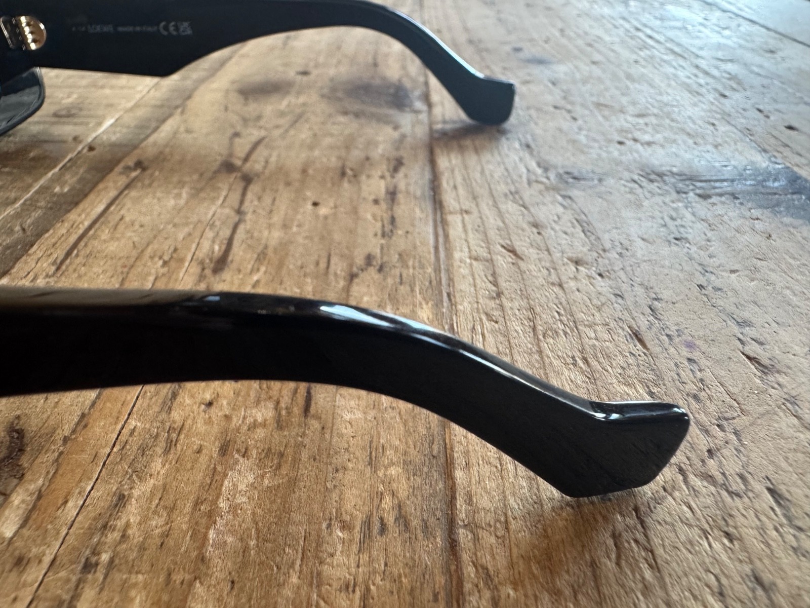 Loewe Black Rectangular Sunglasses Anagram 140mm … - image 11