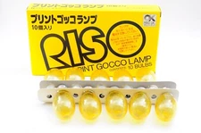 Riso Print Gocco Flash Bulb Lamp 10 Bulbs NOS / Open Box  made in Japan