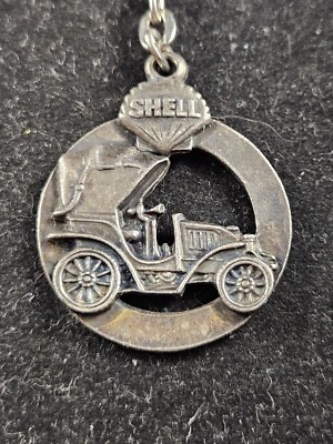 Keychain - Shell I Love Shell By Dion Bouton 1905 Vintage