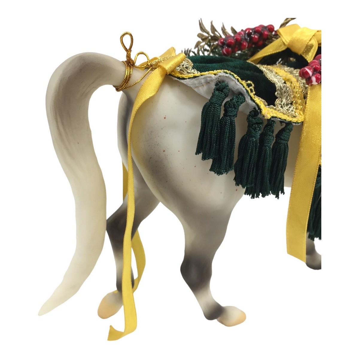 その他 E. BREYER 2003 Silent Knight Breyer Silent Knight 2003 Christmas Holiday Horse 7th in