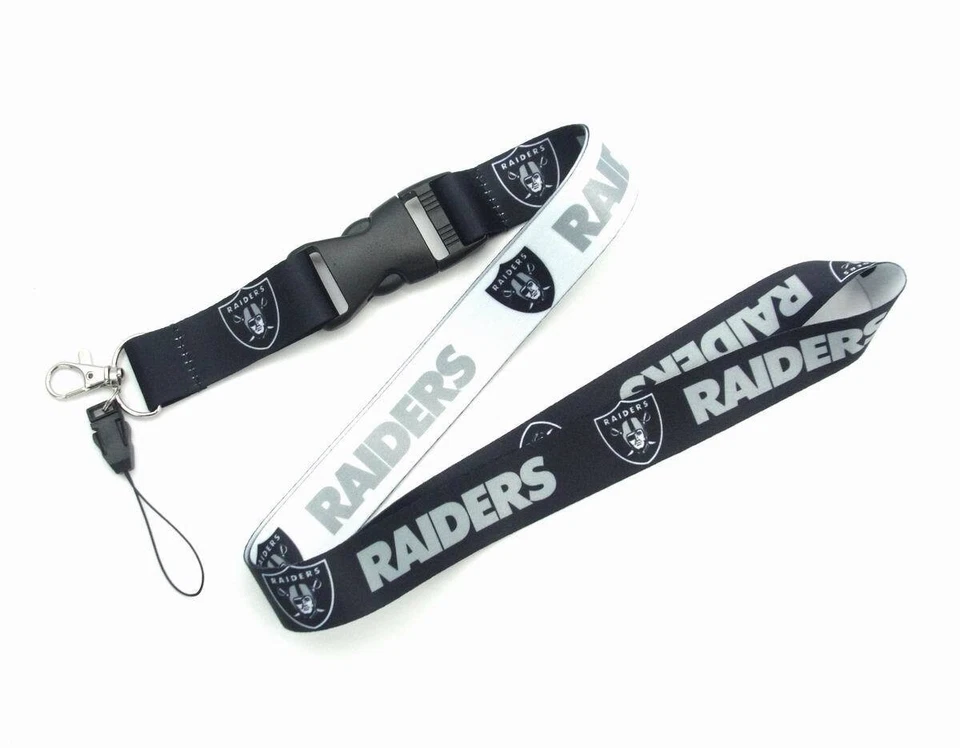 NFL Lanyard 22" Quick Release & Breakaway Clasp 32 Teams Badge Holder Keychain - Image 2 of 4