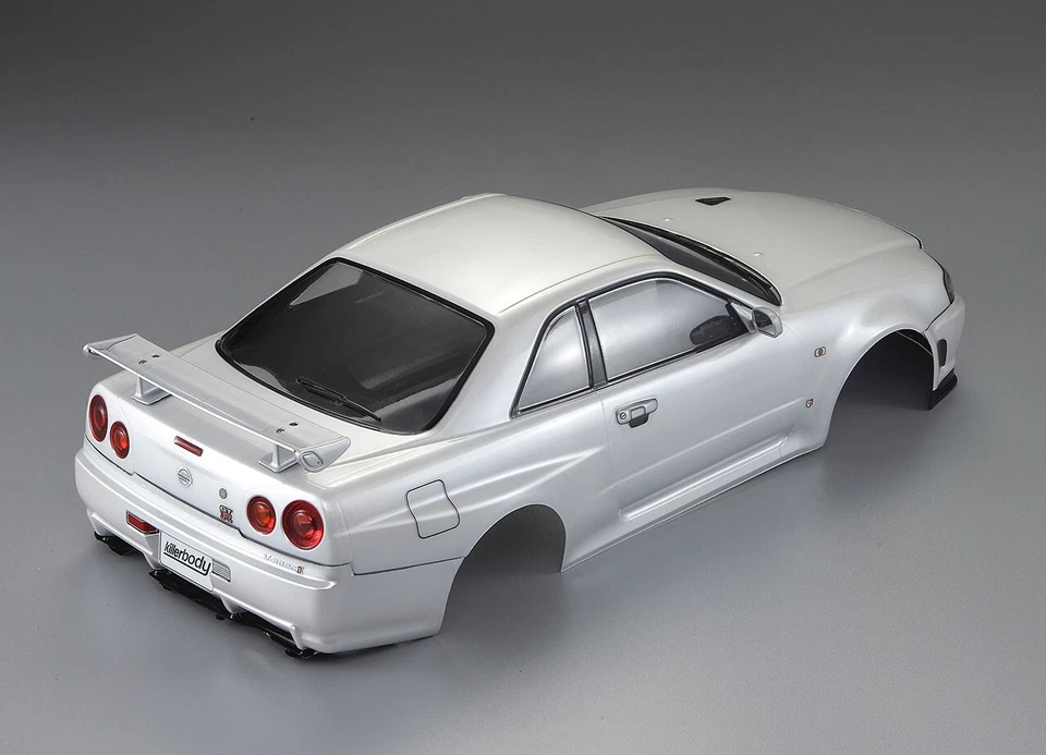 Killerbody Nissan Skyline R34 Karosserie Perl Weiß 195mm RTU - KB48644 - Bild 2 von 4
