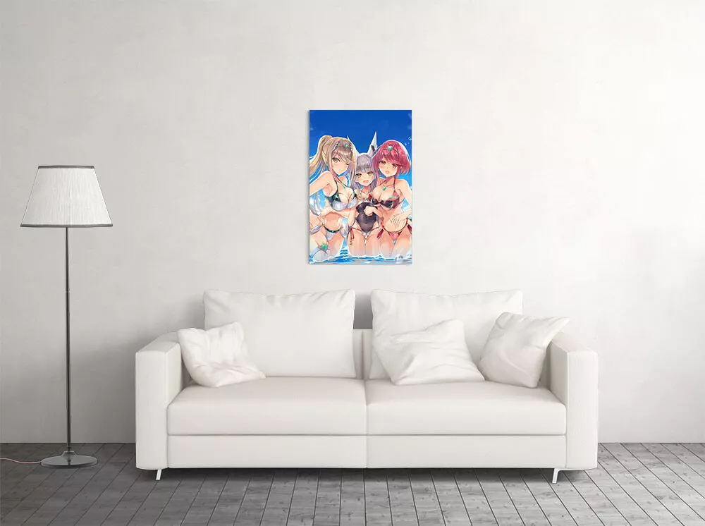 Doki Doki Literature Club Poster Print Wall Art Decor Fanart Anime