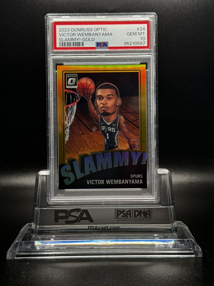 2023-24 Optic Victor Wembanyama RC SLAMMY SSP GOLD /10 Spurs 2023-24 Optic Victor Wembanyama RC SLAMMY SSP GOLD /10 Spurs