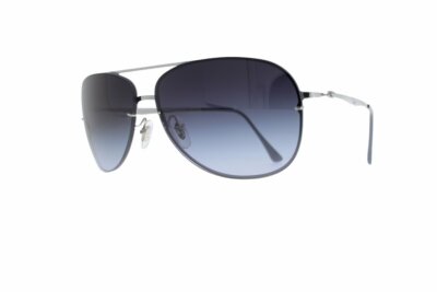RAY-BAN Titanium Silver / Grey Gradient RB8052 159/8G 61