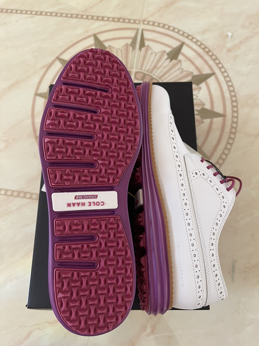 Cole Haan Women's Zerogrand OG Wingtip Oxford Golf Shoes Size 7