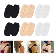 6pcs Silicone Shoulder Pads Strap Cushions Bra Strap Holder Bra Strap Cushion