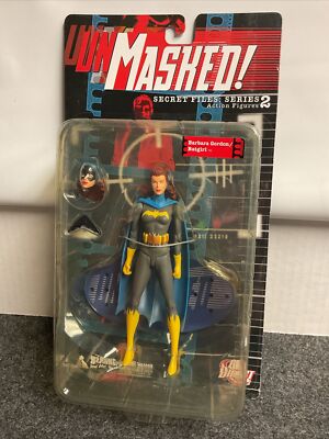 NEW DC Direct UnMasked Secret Files Batgirl Barbara Gordon Figure Series 2 MOC