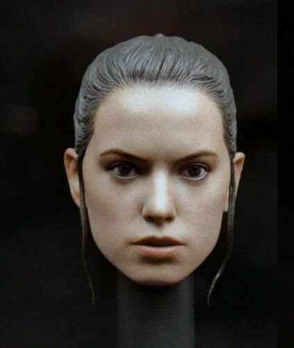Figura 1/6th Hottoys cabeza femenina esculpida Daisy Ridley Rey cabeza talla F 12"" Foto 2 de 4