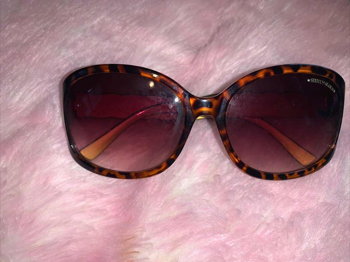 Steve Madden Dark Brown Sunglasses Steve Madden Brown & Black Metal Frame | Mercari main image 3