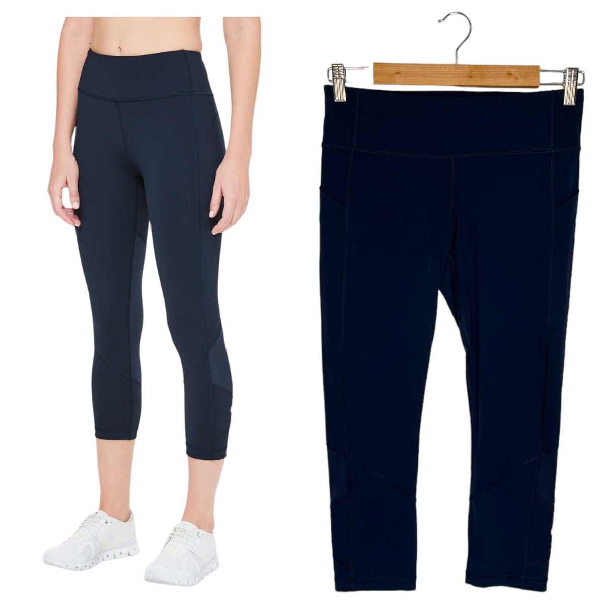 Lululemon Womens 6 Pace Rival Crop Full On Luxtreme 22 Inch