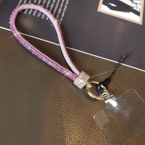 Bright Diamond Crystal Anti-lost Rope Wrist Straps Phone Accessories - Photo 15 sur 17
