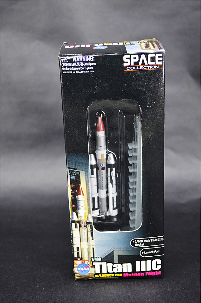 for DRAGON Titan IIIC w/Launch PAD Maiden Flight 1/400 Diecast Rocket ...