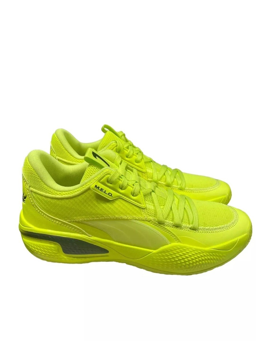 Puma Court Rider 1 LaMelo Ball Basketball Shoes Yellow 376512‑01
