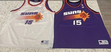 Vtg Lot of 2 Danny Manning 15 Phoenix Suns Champion Basketball Jerseys sz 48 NBA