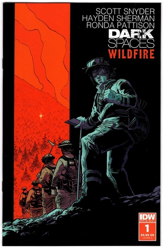 DARK SPACES WILDFIRE #1 COVER A MAIN OPTIONED SCOTT SNYDER IDW HOT BOOK KEY