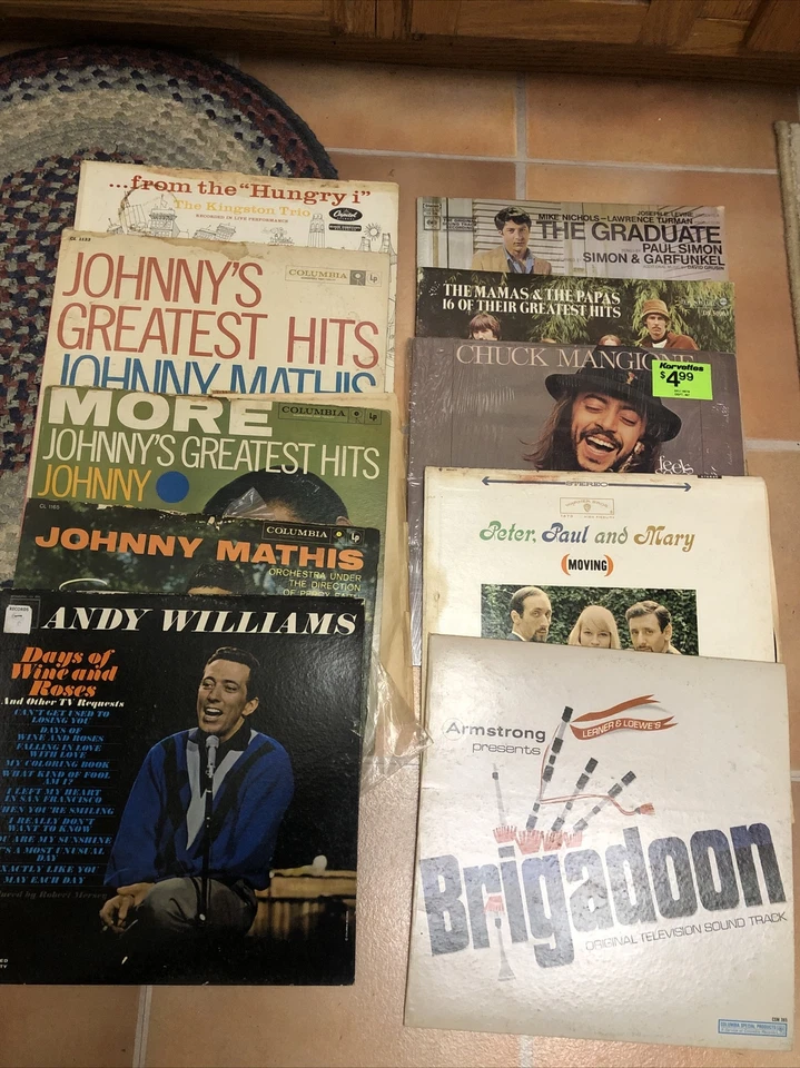 Simon Mathis Santana vinyl Mangione Record Album Lp 12" Brigadoon Twist Vtg - Image 2 of 3