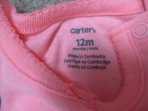 Carters Little Me Supergirl baby Baby girl clothing lot 12M months12 - Picture 15 of 21