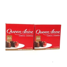2 Pack QUEEN ANNE Milk Choclate Cordial Cherries- 40 Pieces | 26.4 Oz Total