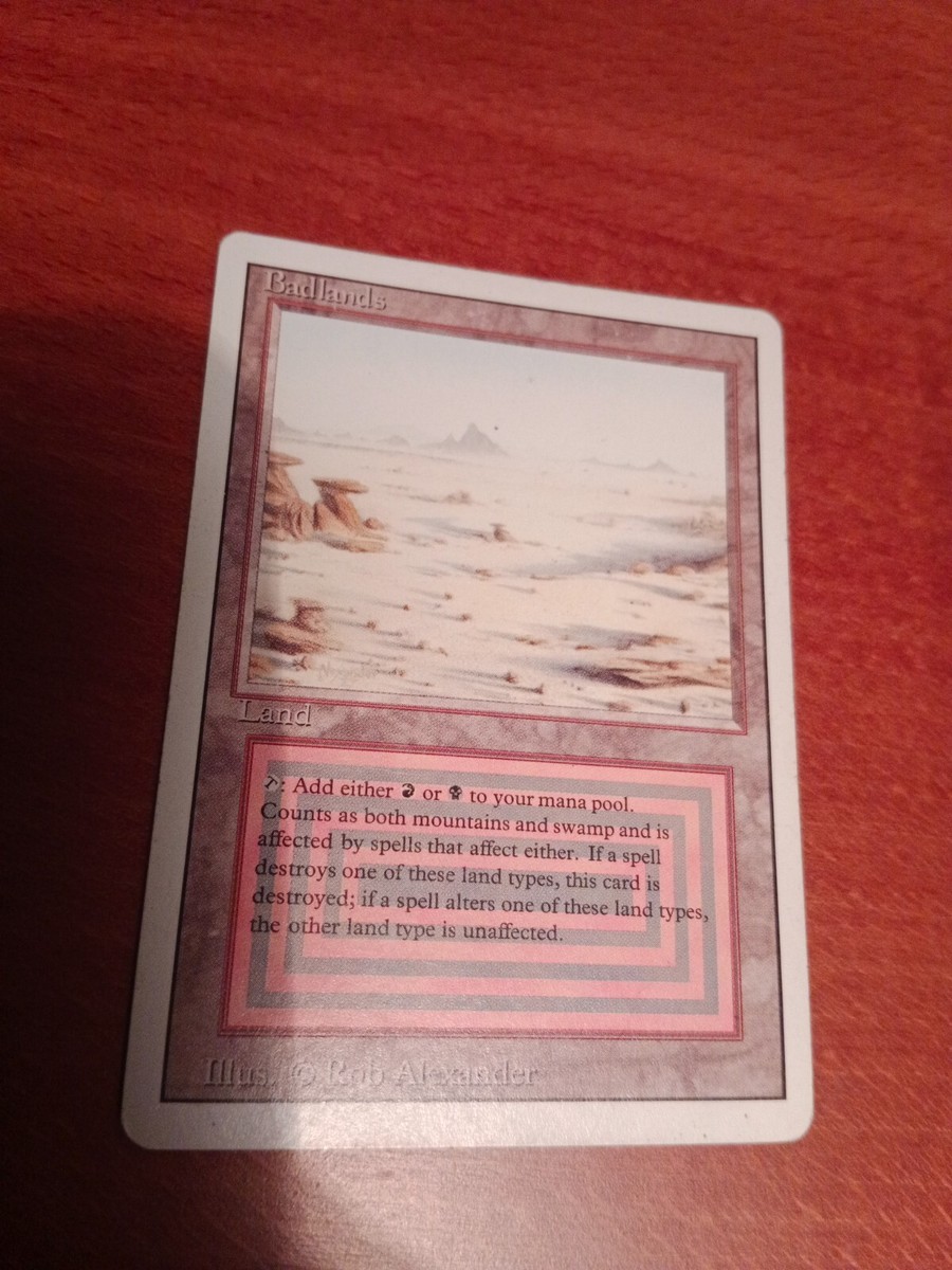MTG NM Badlands 3rd Edition / Revised English | eBay