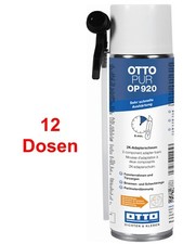 12x OTTOPUR OP920 400ml 2K-Schaum Zargenschaum Montageschaum Schnellschaum T�ren