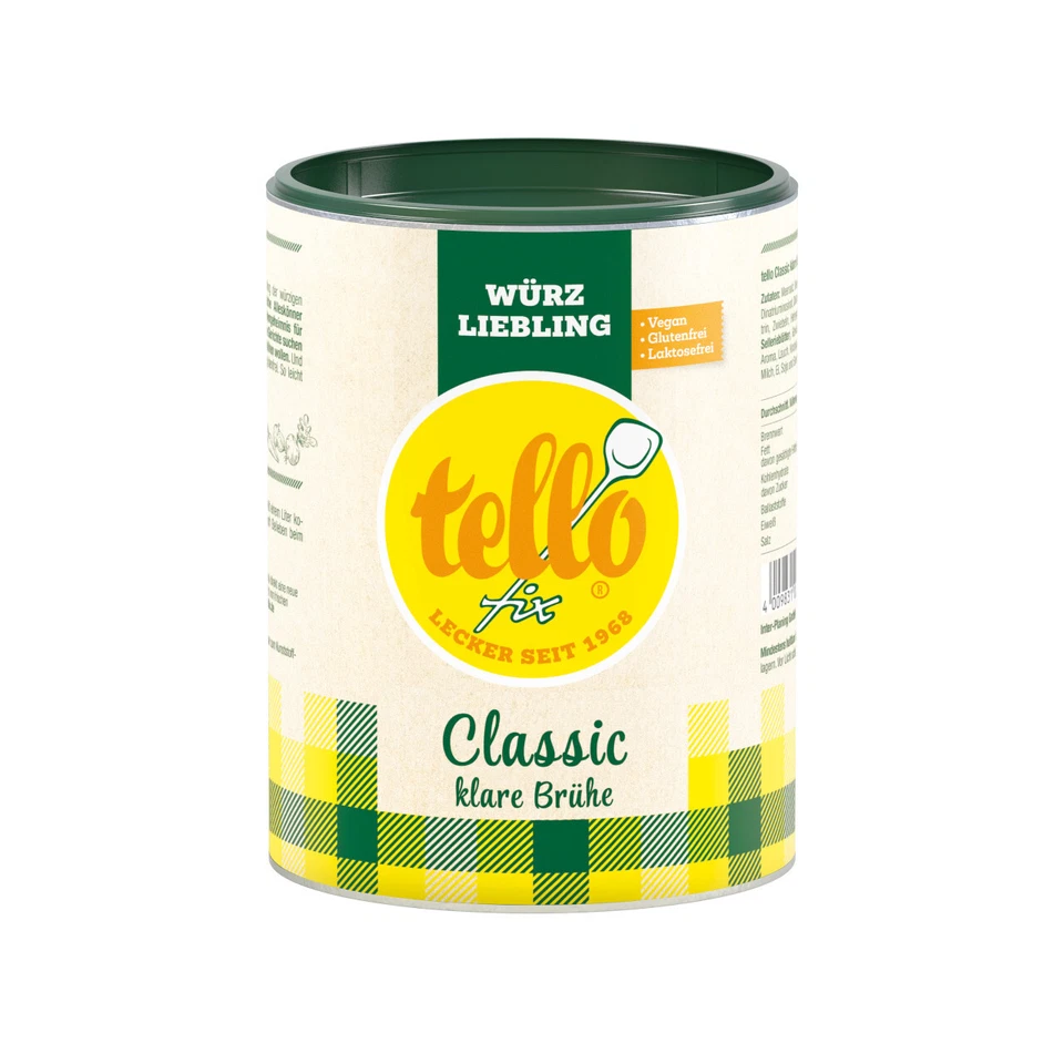 tellofix Classic - Condimento, sopa, caldo de verduras todos los tamaños (0,36 €/L) - Imagen 3 de 4