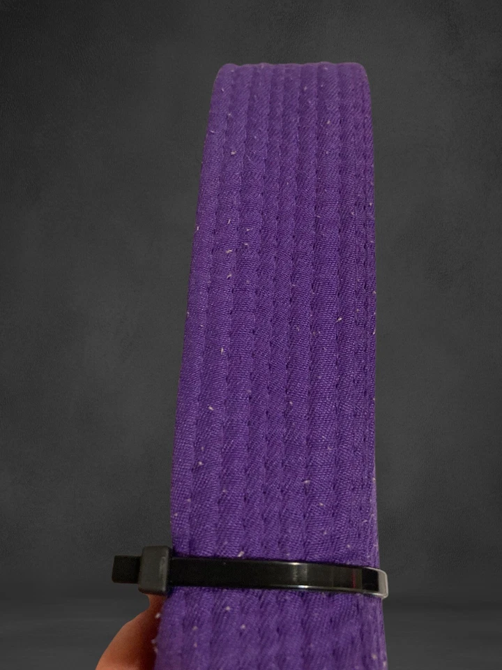 Juego de 2 Cinturones de Judo - Azul y Púrpura, Talla Infantil, Artes Marciales - Cinturones Ju Jitsu Foto 2 de 4