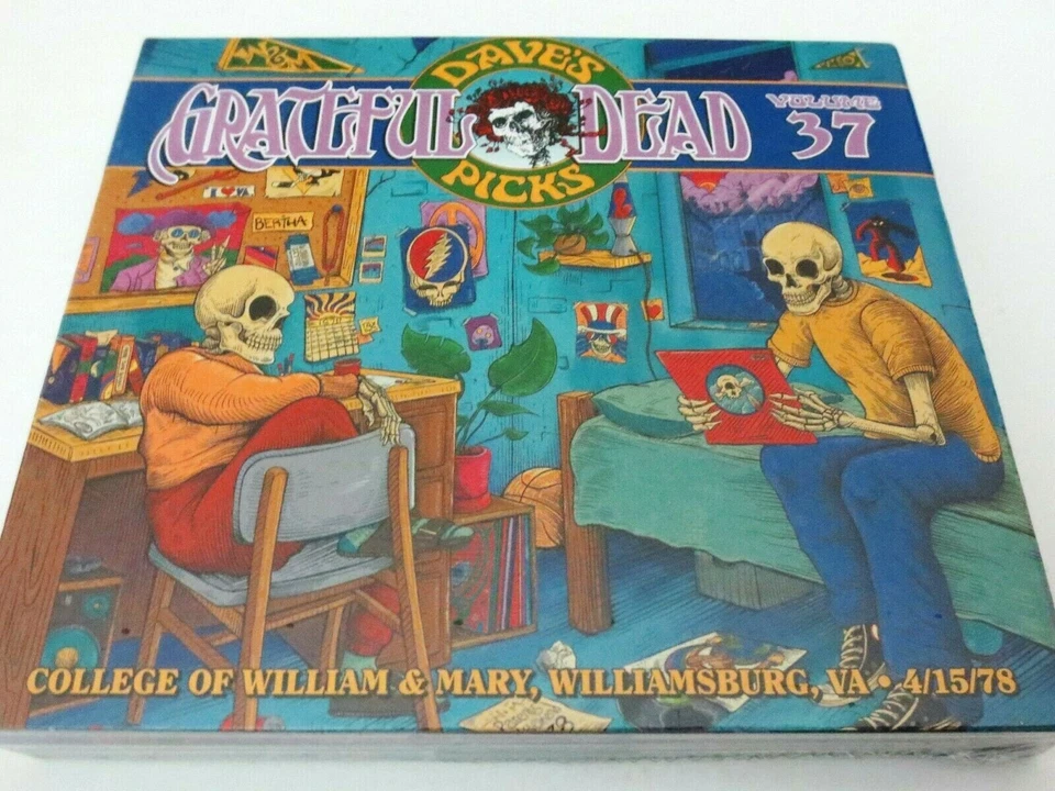 Grateful Dead Dave's Picks 37 William & Mary Williamsburg Virginia 4/15/78 3 CD - Image 3 of 4