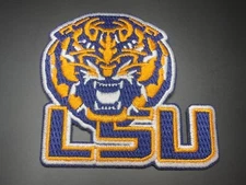 LSU Embroidered Iron On Patch