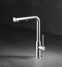 MGS SPINHD-P Spin HD Faucet Knurling On Handle POLISHED STAINLESS STEEL New 
