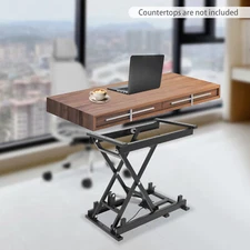 350lb Electric Scissor Transportation Lift Table Material Handling Lift Platform