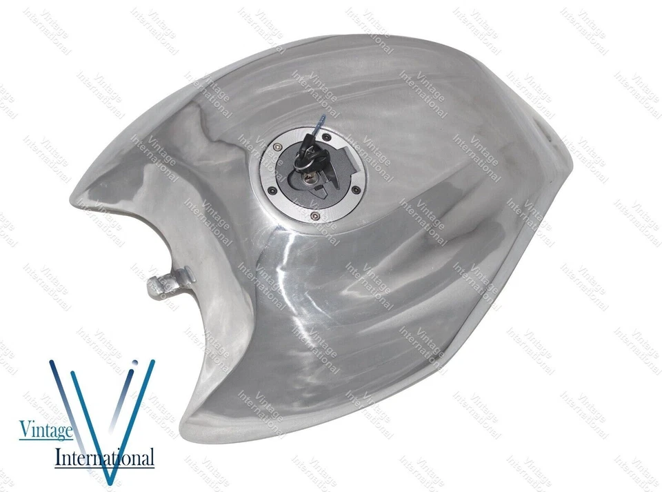 Tanque de combustible aluminio Buell S1 M2 S3 S1 Lightning Manta Early S3 Thunderbolts Foto 2 de 4