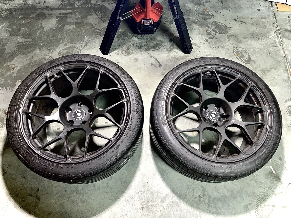 Two HRE P40 19x9 +13 / 19x10 +25 5x120 forged wheels | eBay