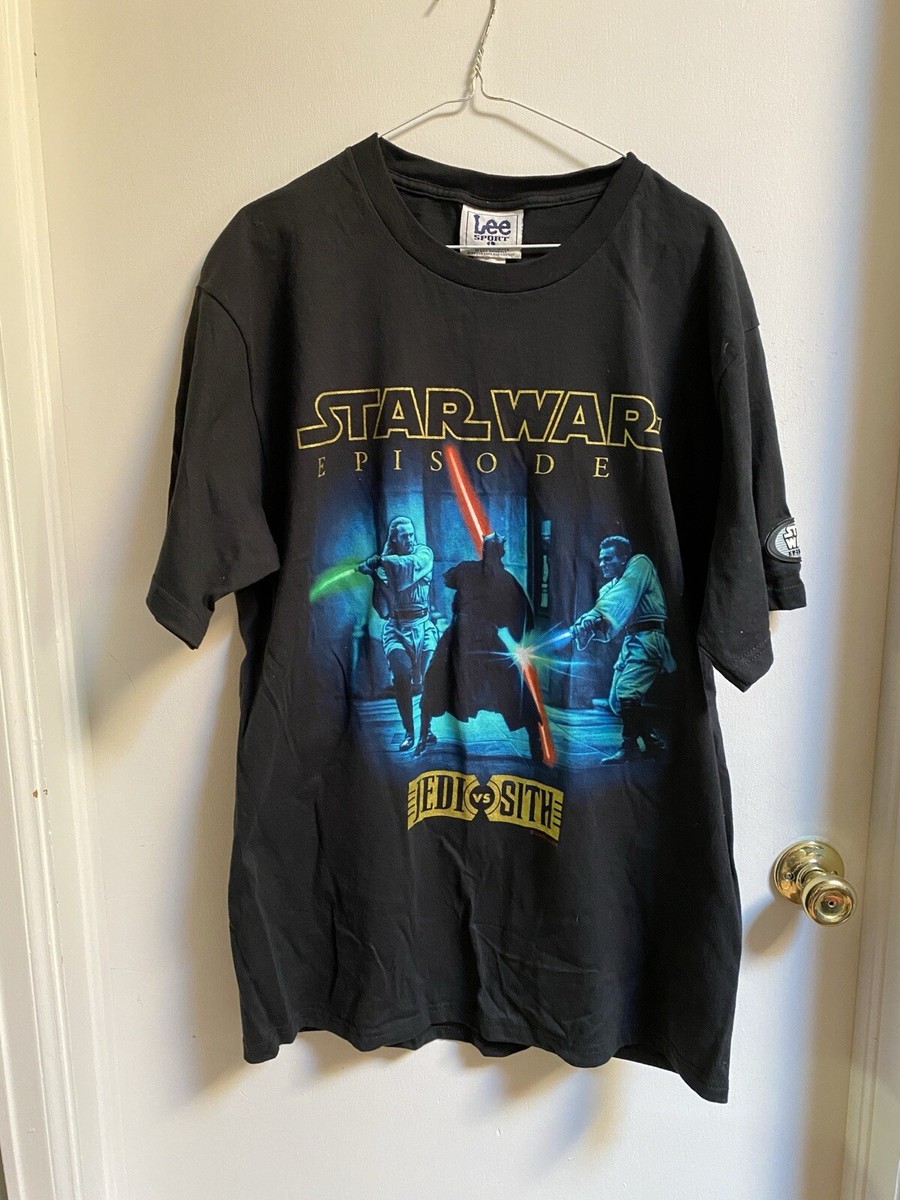 Vintage Star Wars Episode 1 Jedi Vs Sith Shirt, Lee Sport